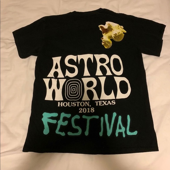Official Travis Scott AstroWorld Festival Shirt - Picture 2 of 5